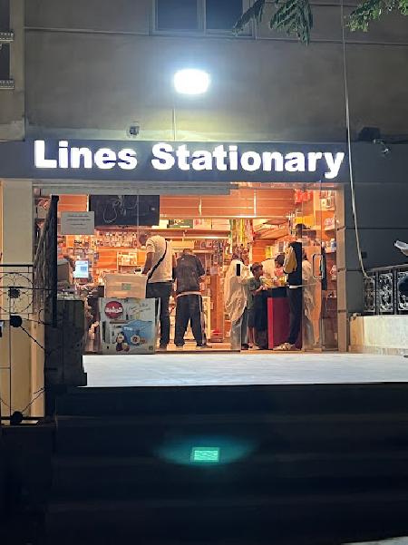 Lines stationary