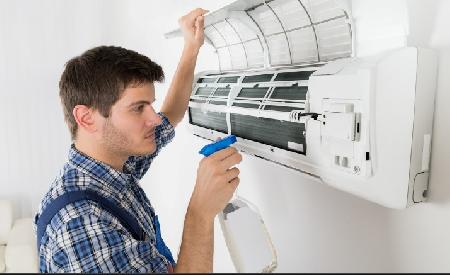 Power air conditioner maintenance